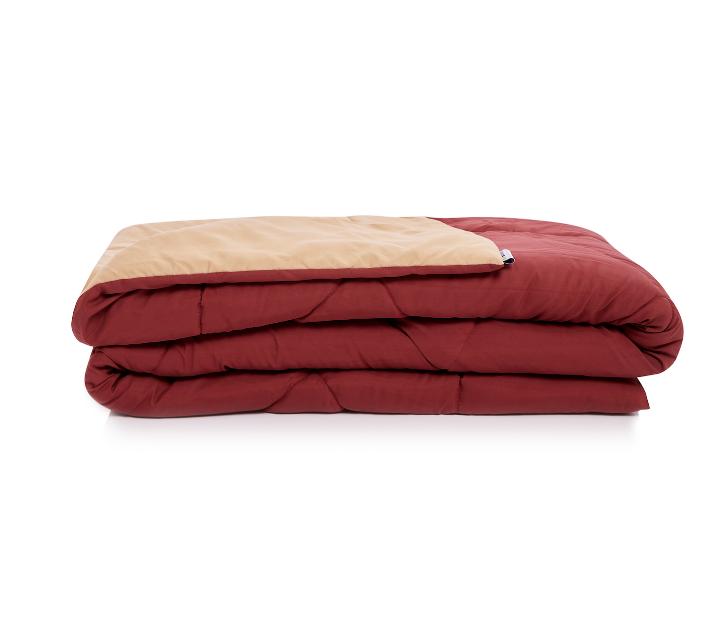 Premium All - Weather comforter (Maroon + Beige)