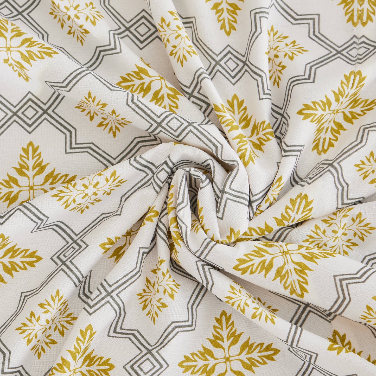 Luxeblend Poly Cotton Dohar- Yellow