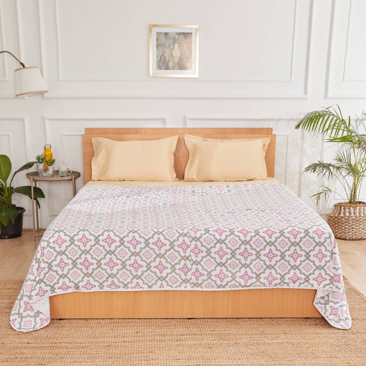 Luxeblend Poly Cotton Dohar- Pink